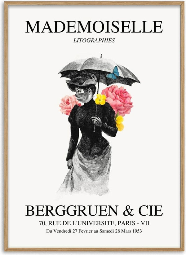 Mademoiselle exhibition #4 poster