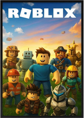 Roblox Childrens Poster