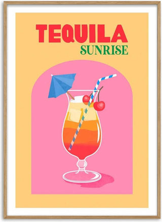 Tequila Sunrise Poster