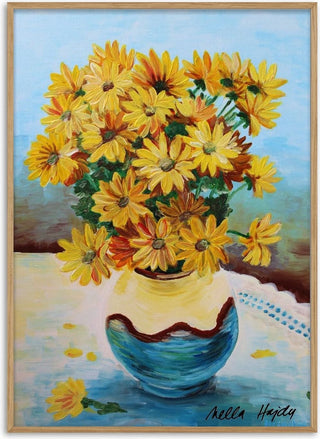 Yellow flowers - Nella Hajdu