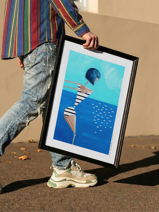 Nurkująca kobieta – Awol Art Alex
