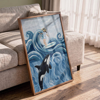 Surferka i orka – HUGO