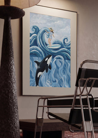 Surferka i orka – HUGO